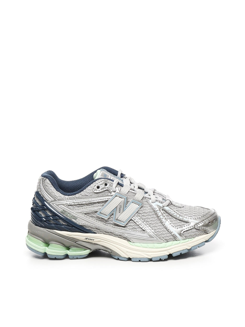 New Balance Sneakers Silver Metallic Sky Synthetic/mesh - 7½