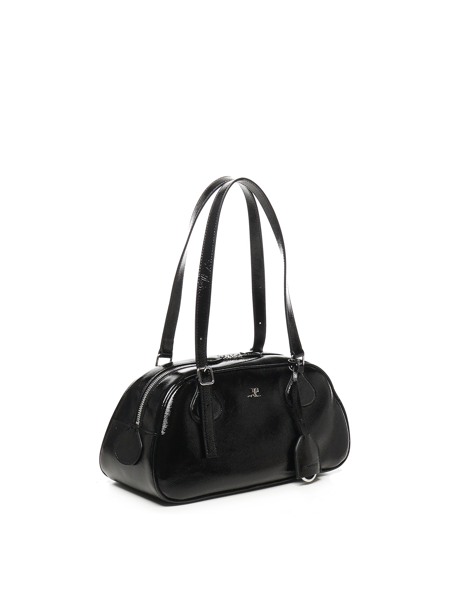 Courreges Bags Black Cowskin