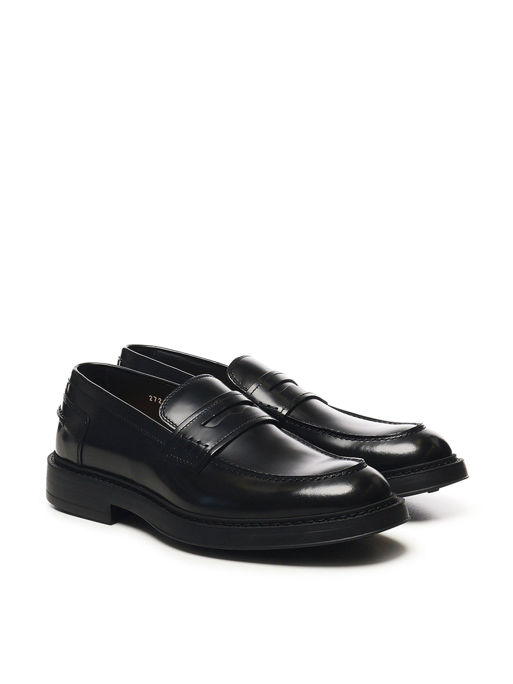Doucals Flat shoes Black Calfskin - 38½