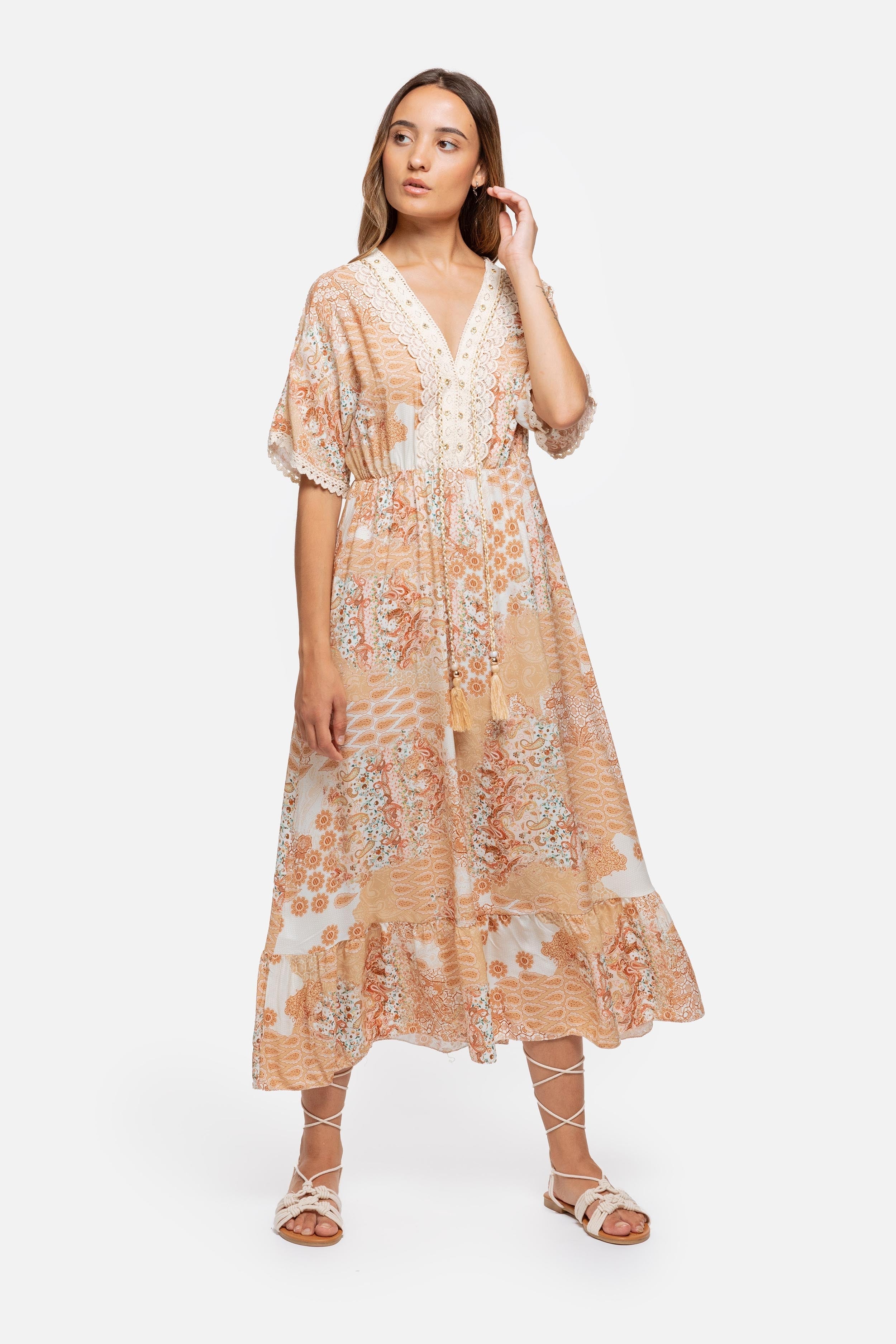 VESTIDO  BOHO