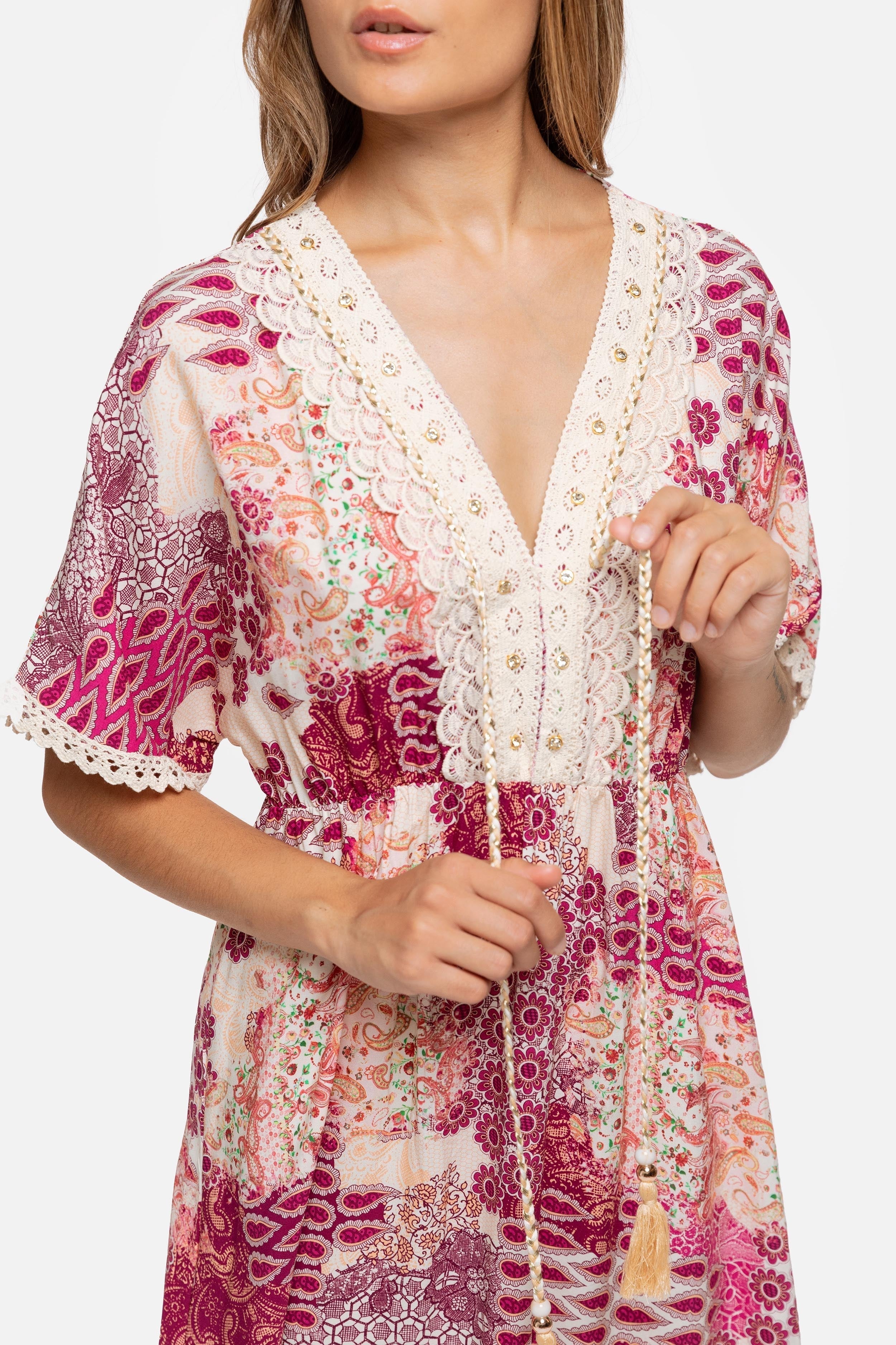 VESTIDO  BOHO