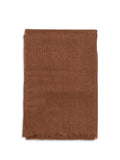 Brunello Cucinelli Silk and Cashmere Scarf — Brown