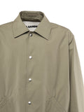 Jil Sander Jackets Slate Green Cotton