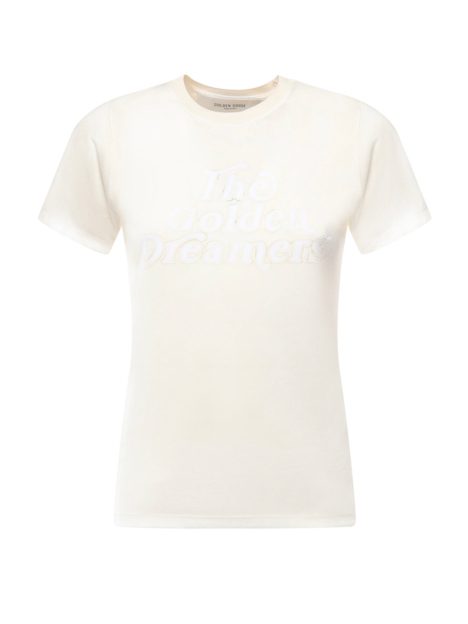 Golden Goose T-shirts and Polos White Viscose - XS