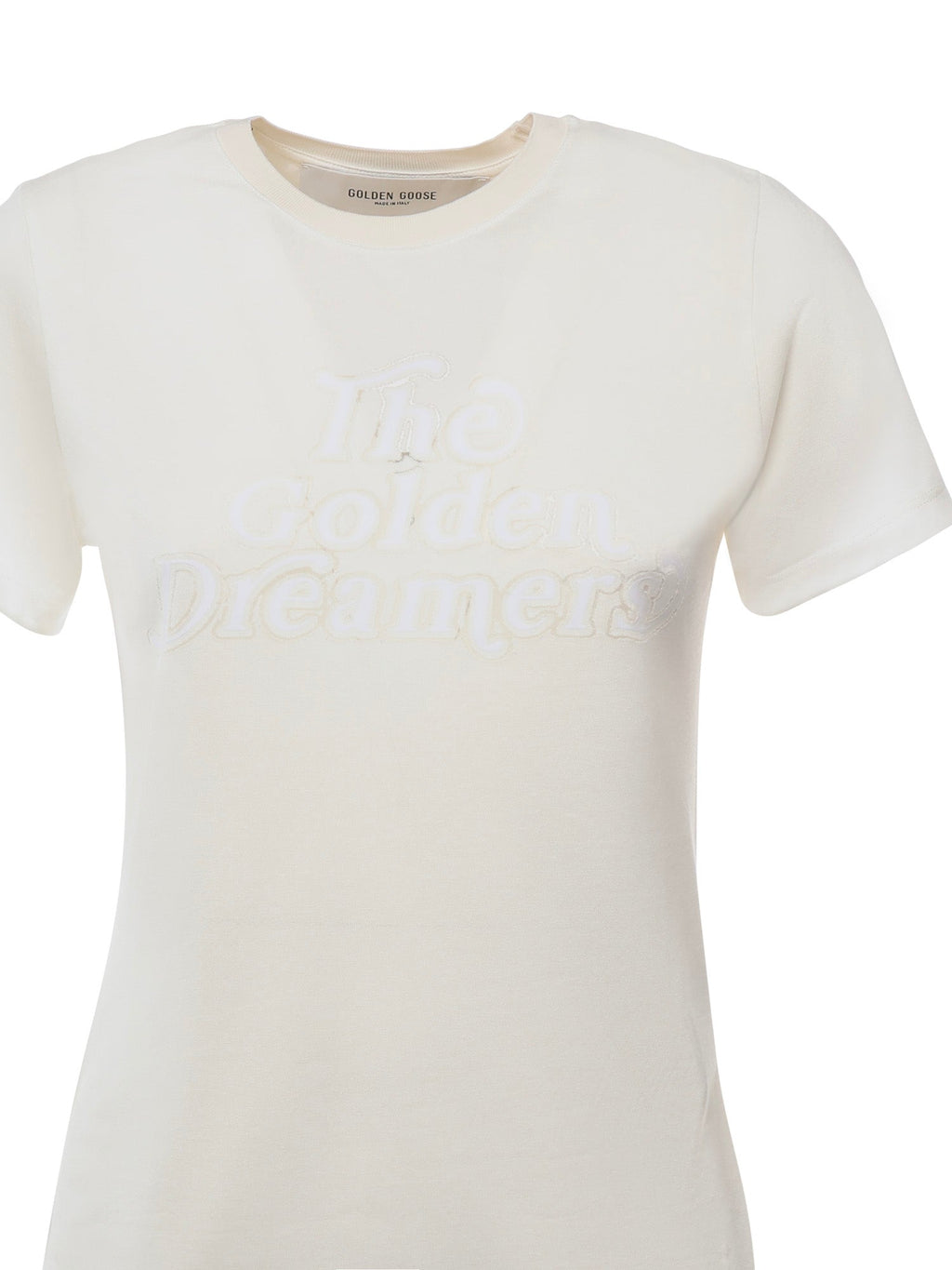 Golden Goose T-shirts and Polos White Viscose - XS