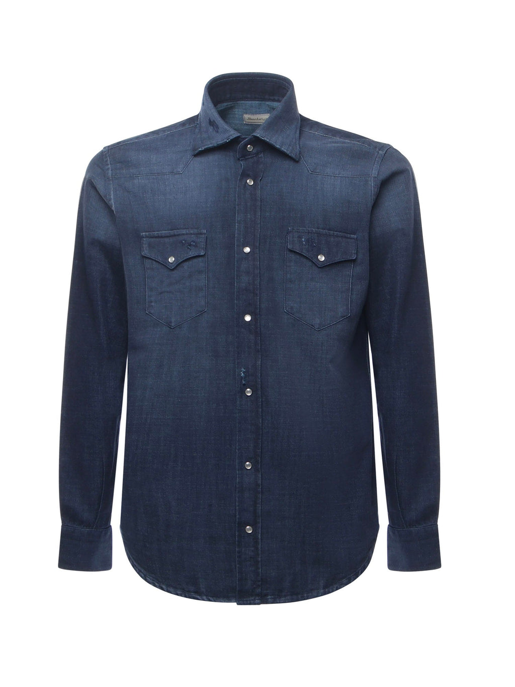 SARTORIO NAPOLI Shirts Blue Cotton - 42
