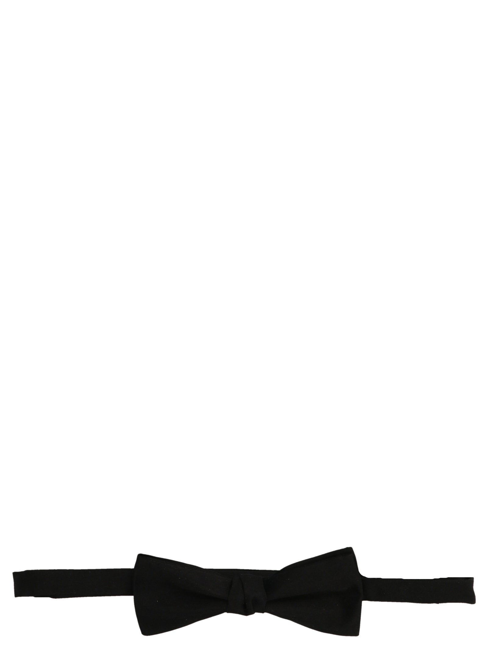 Saint Laurent Yves Bow Tie — Black