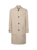 Eleventy Coats Sand/light Gray Wool