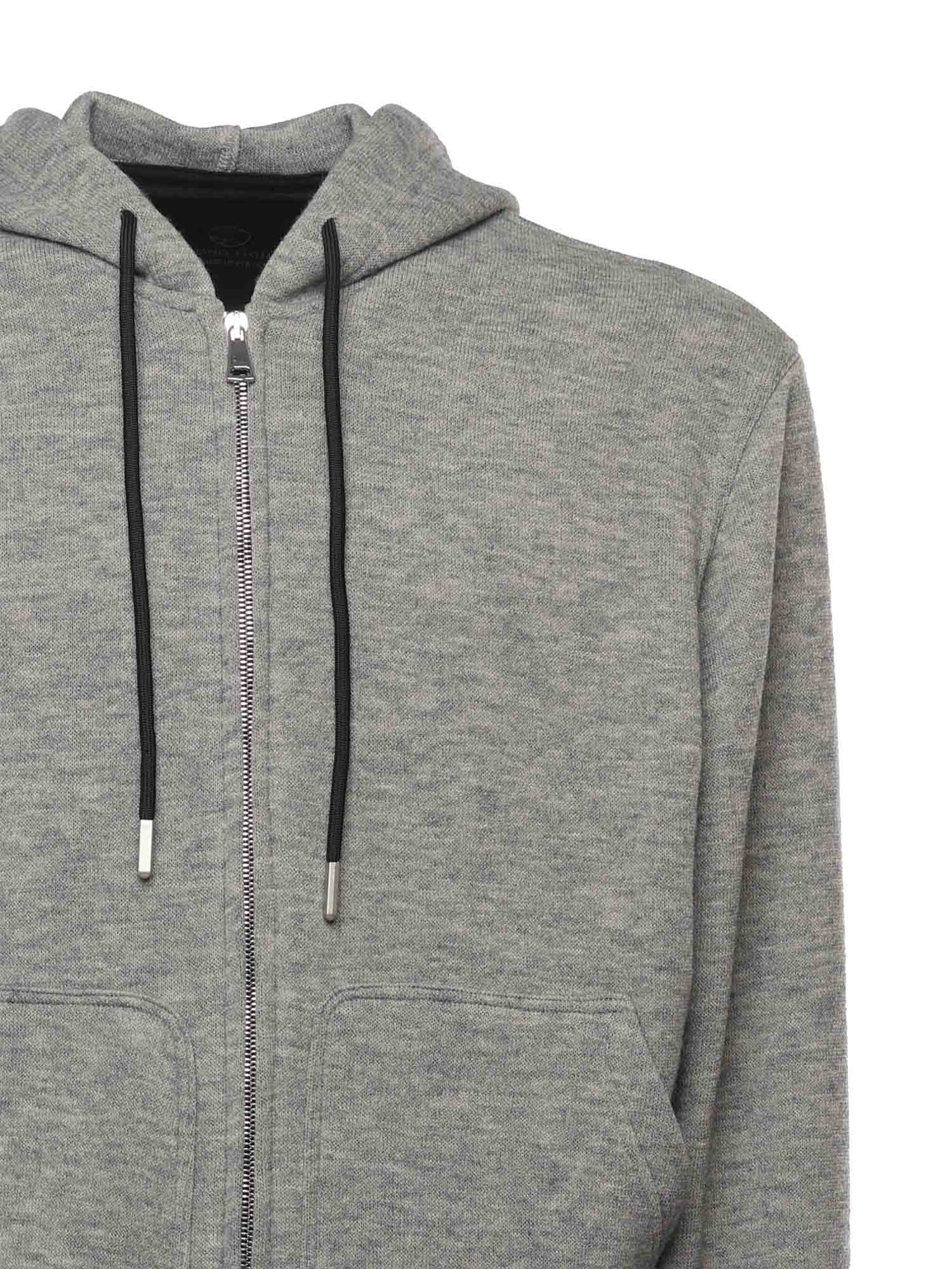Giuliano Galiano Sweaters Grey Polyester Viscose Elastane - XL