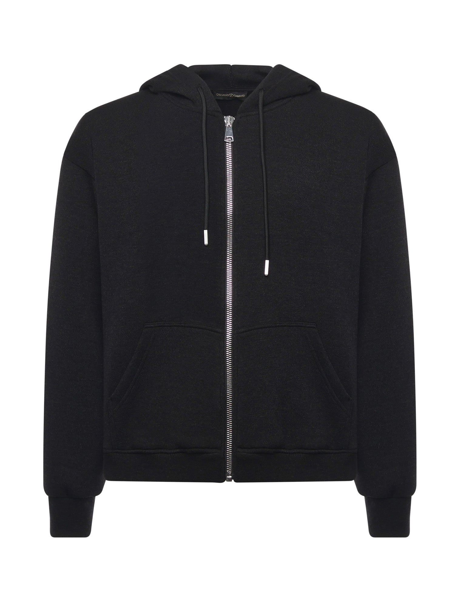 Giuliano Galiano Sweaters Black Polyester Viscose Elastane