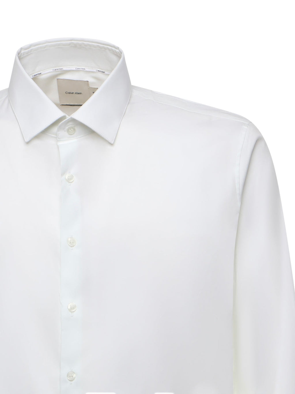 Calvin Klein Shirts White Organic Cotton - 42