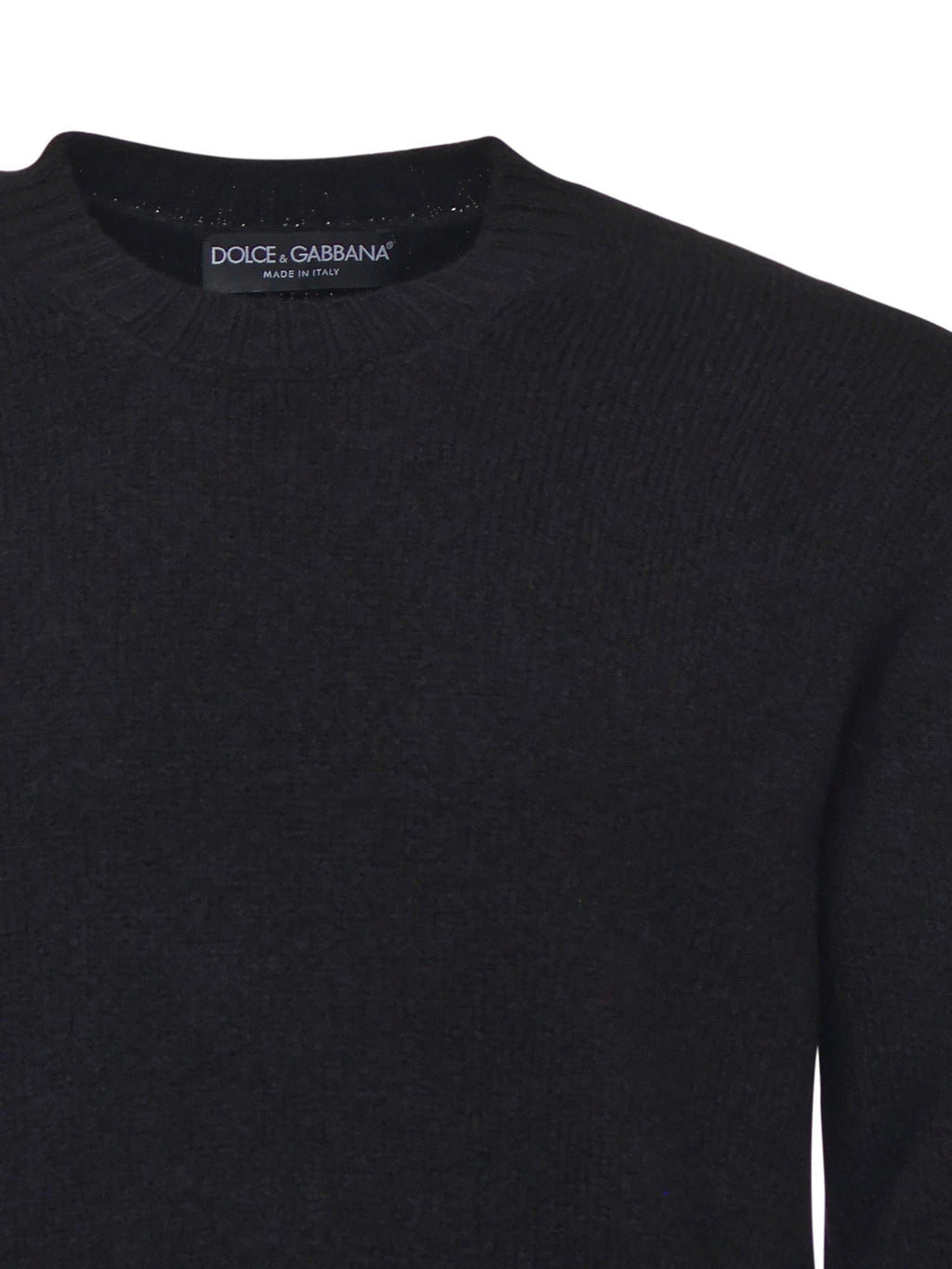 Dolce & Gabbana Sweaters Nero/canna Fucile Pa+wv - 46