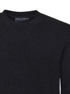 Dolce & Gabbana Sweaters Nero/canna Fucile Pa+wv - 46