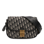 Oblique Canvas Flap Crossbody