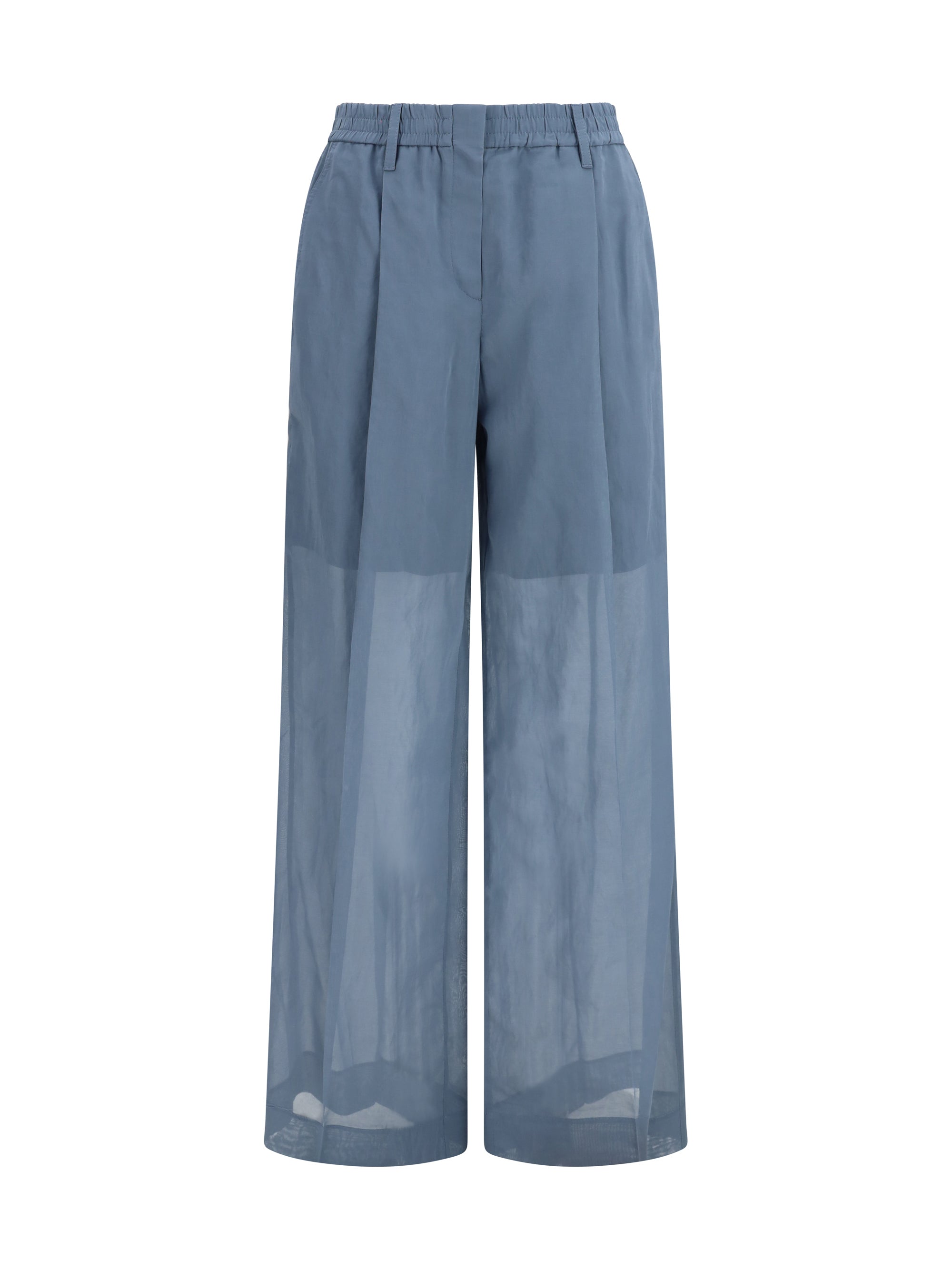 Brunello Cucinelli Trousers — Blue