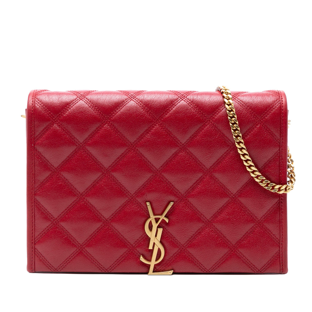 Mini Quilted Lambskin Becky Chain Shoulder Bag