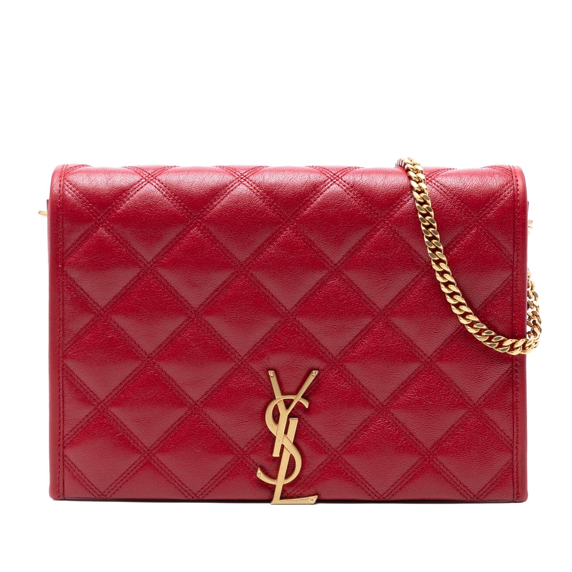 Mini Quilted Lambskin Becky Chain Shoulder Bag