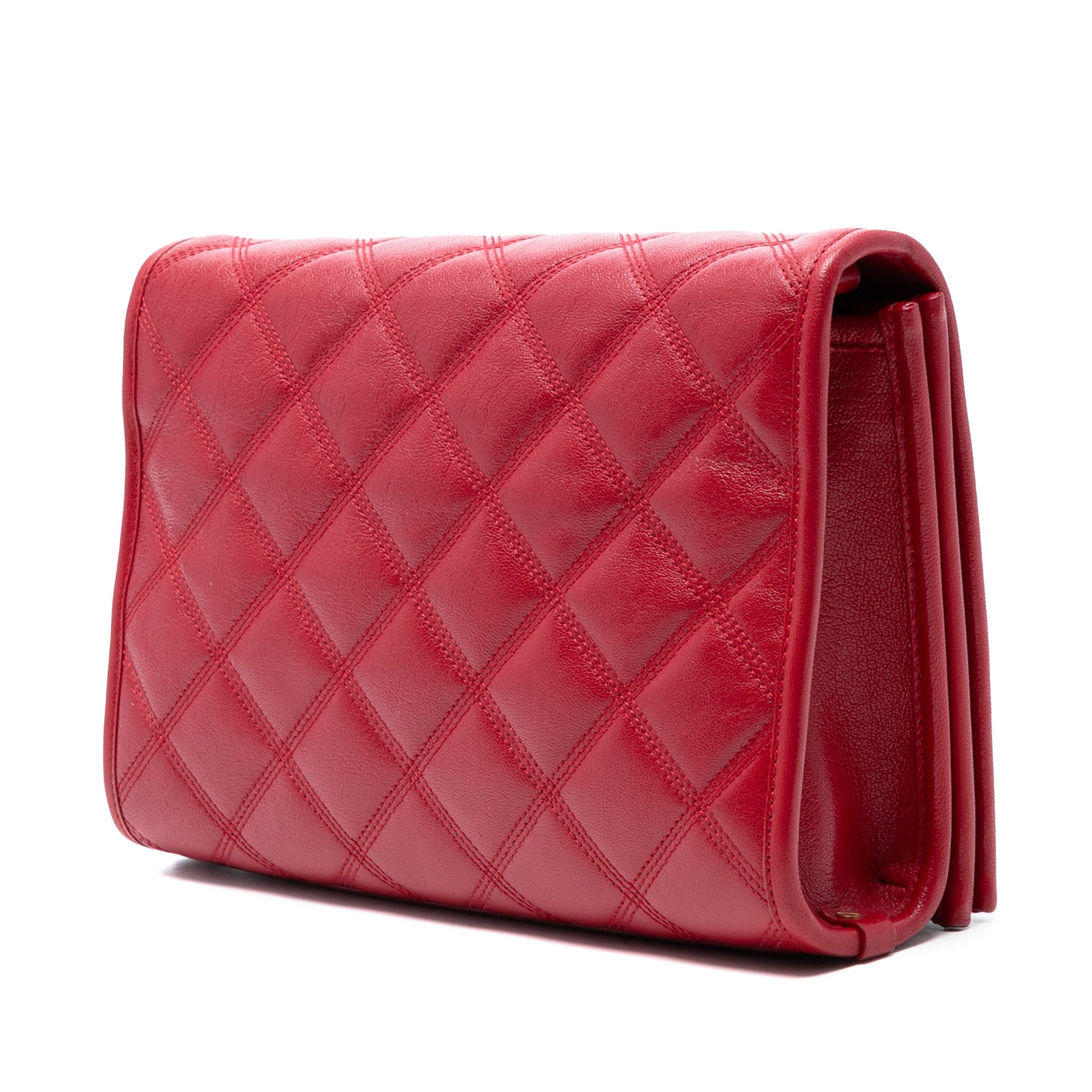 Mini Quilted Lambskin Becky Chain Shoulder Bag