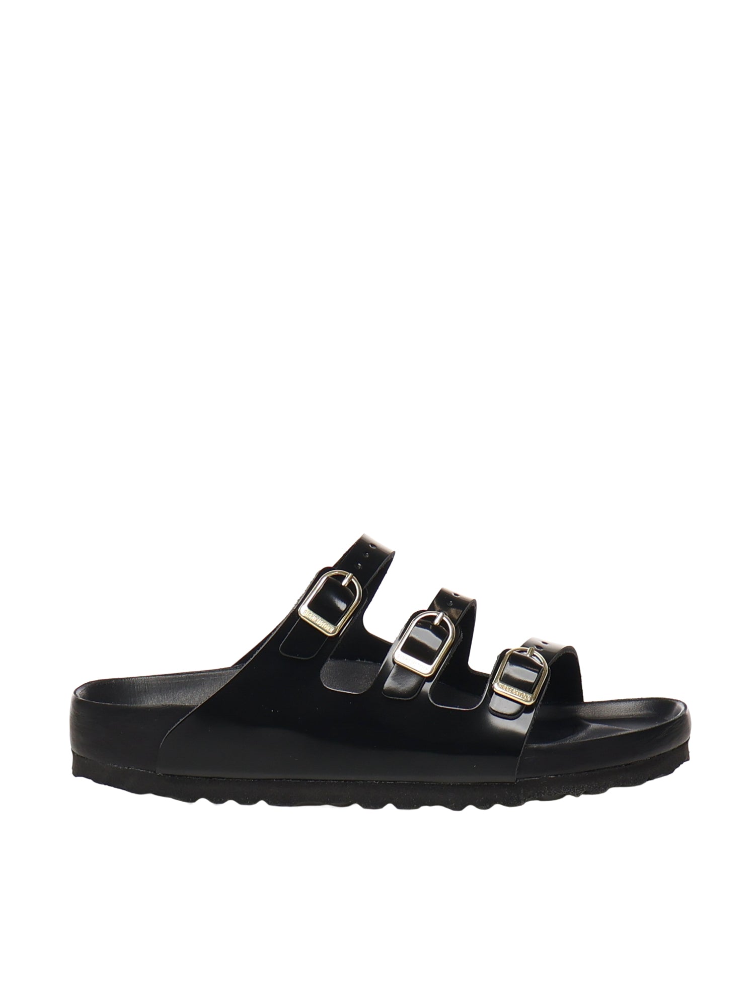 Birkenstock Sandals Shine Black - 40
