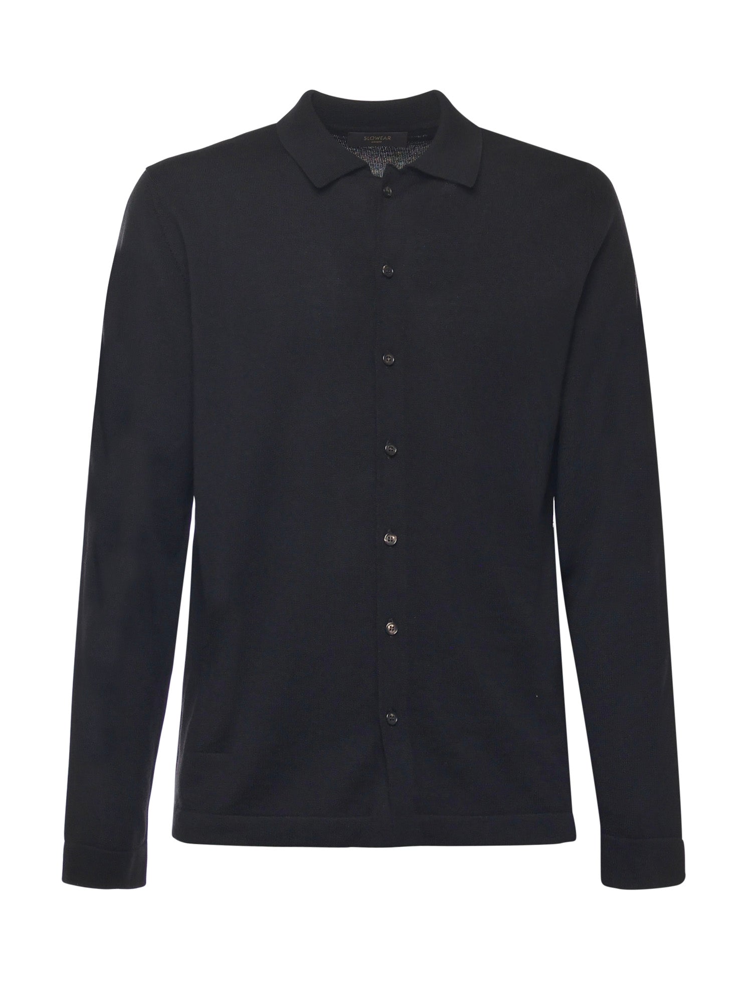 Zanone Shirts Black Virgin Wool - 50