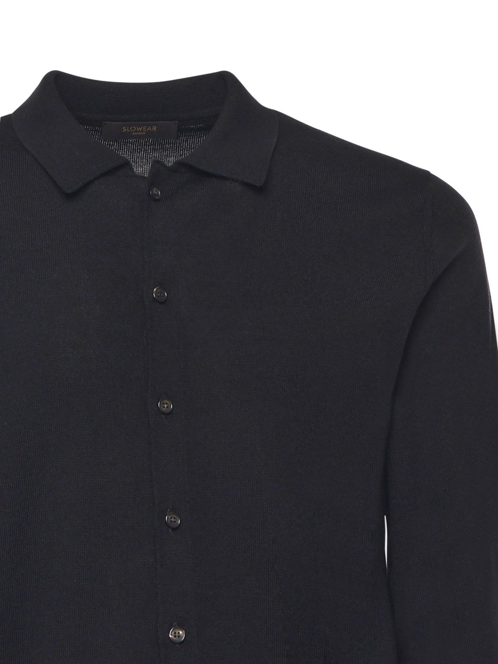 Zanone Shirts Black Virgin Wool - 50