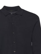 Zanone Shirts Black Virgin Wool - 50