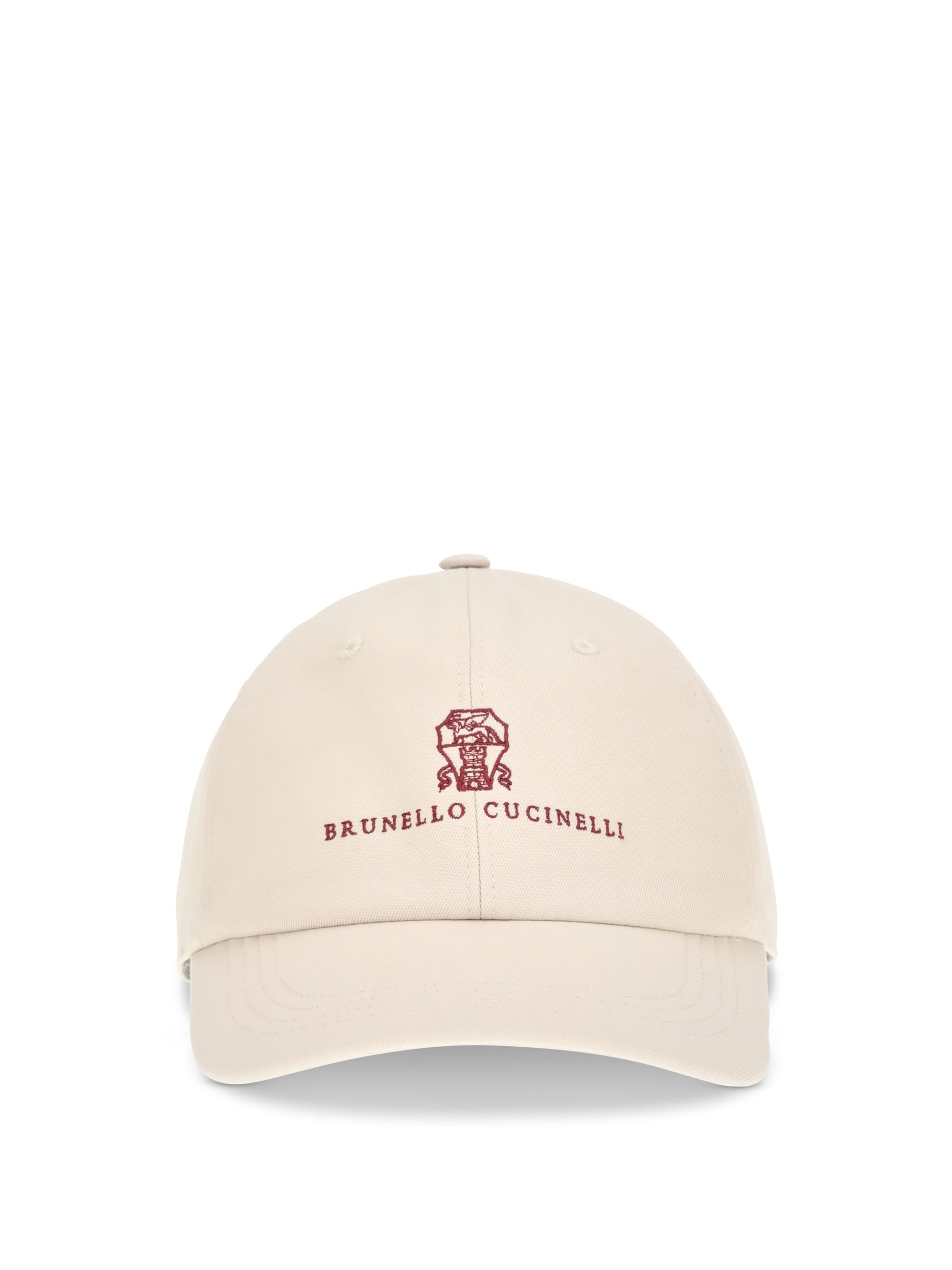 Brunello Cucinelli M252D9850 Baseball Cap — Beige