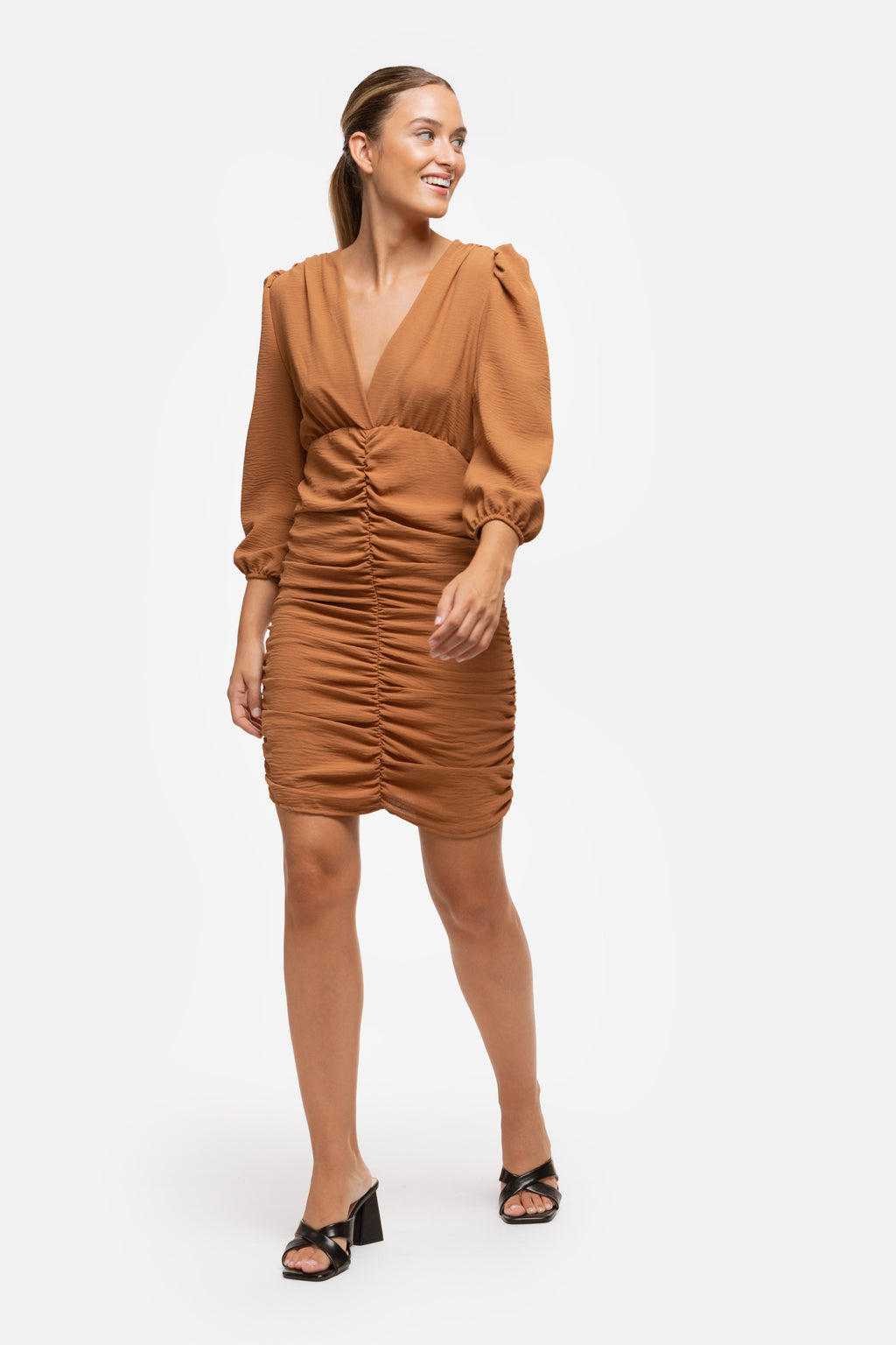VESTIDO  DRAPEADO