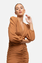 VESTIDO  DRAPEADO