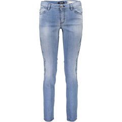 Azzurro Cotton Women Jeans Blue Clothing