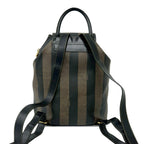 Pequin Coated Canvas Drawstring Backpack