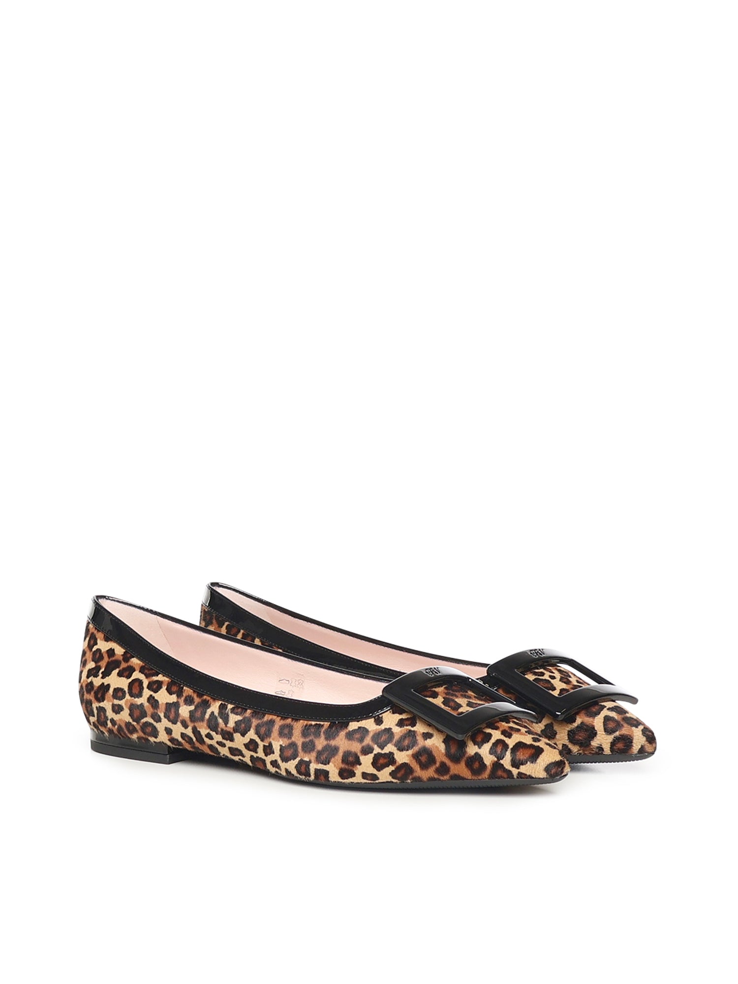 Roger Vivier Flat shoes Brown Calfskin - 39