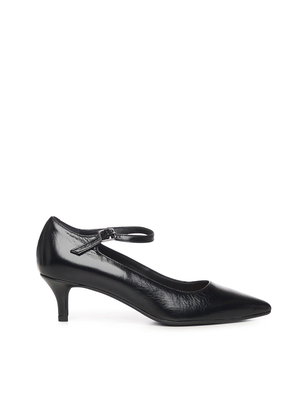 Carmens With Heel Black Calfskin - 36