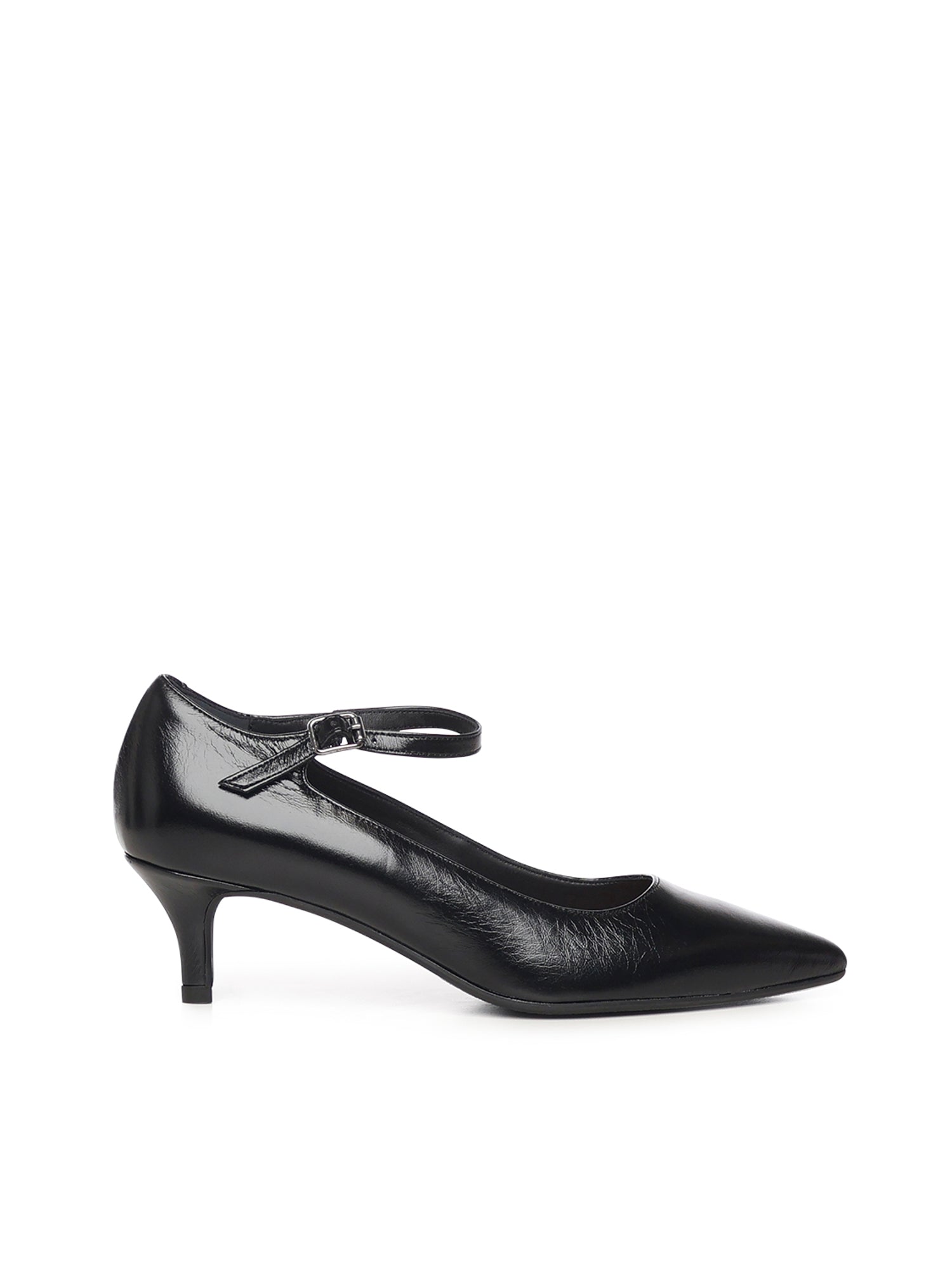 Carmens With Heel Black Calfskin - 36