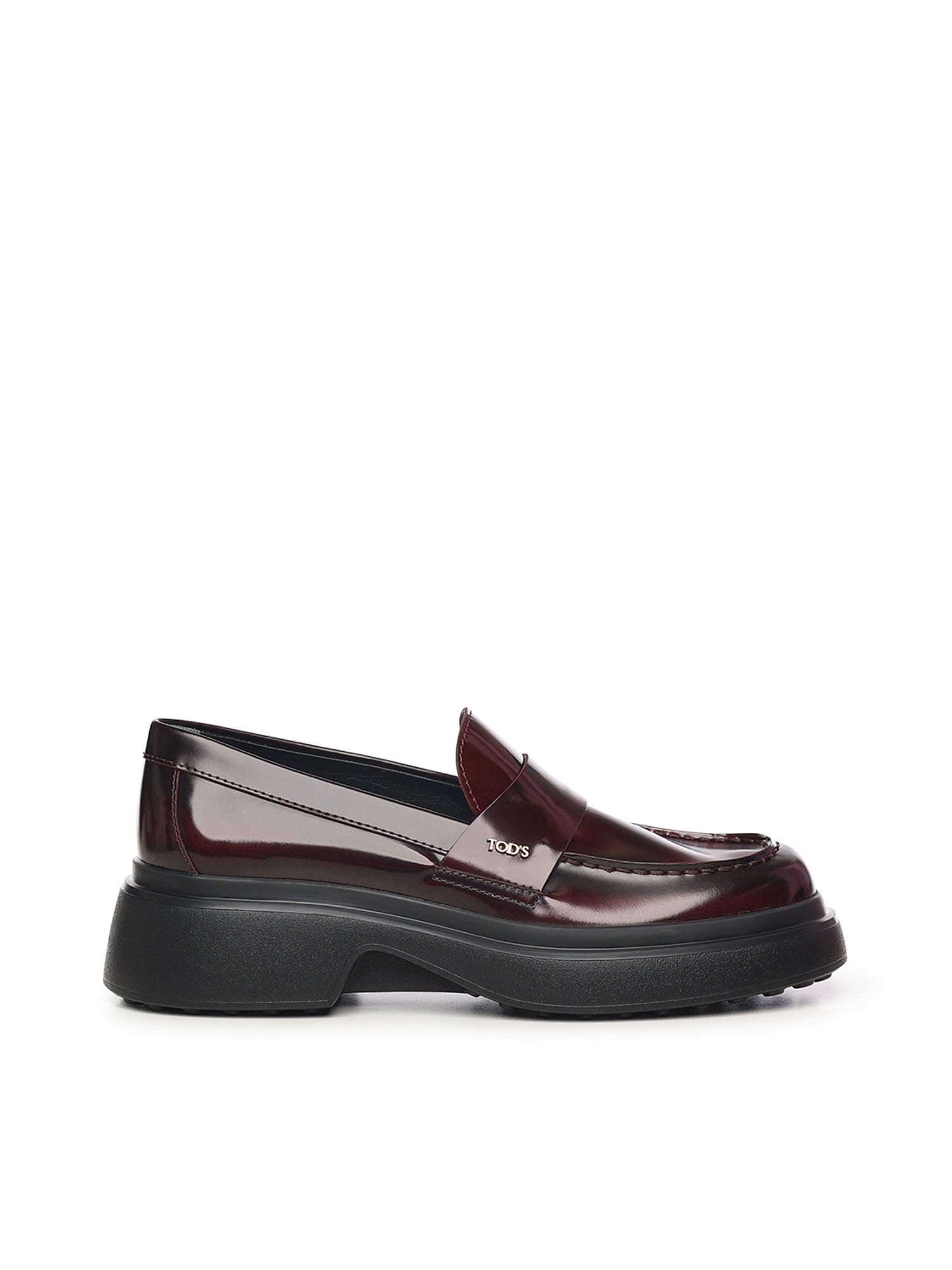 Tods Flat shoes Bordeaux Calfskin - 39