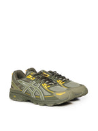 Asics Sneakers Olive Canvas Synthetic/leather - 10½