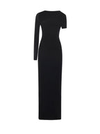 Courreges Dresses Black Viscose - S