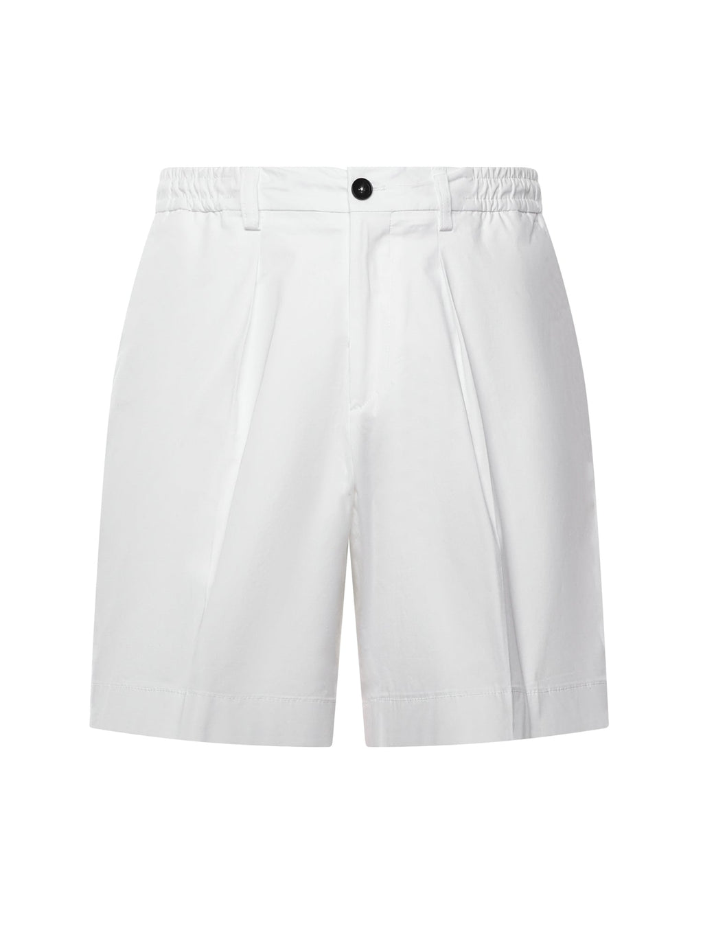 BeAble Shorts White Cotton Elastane