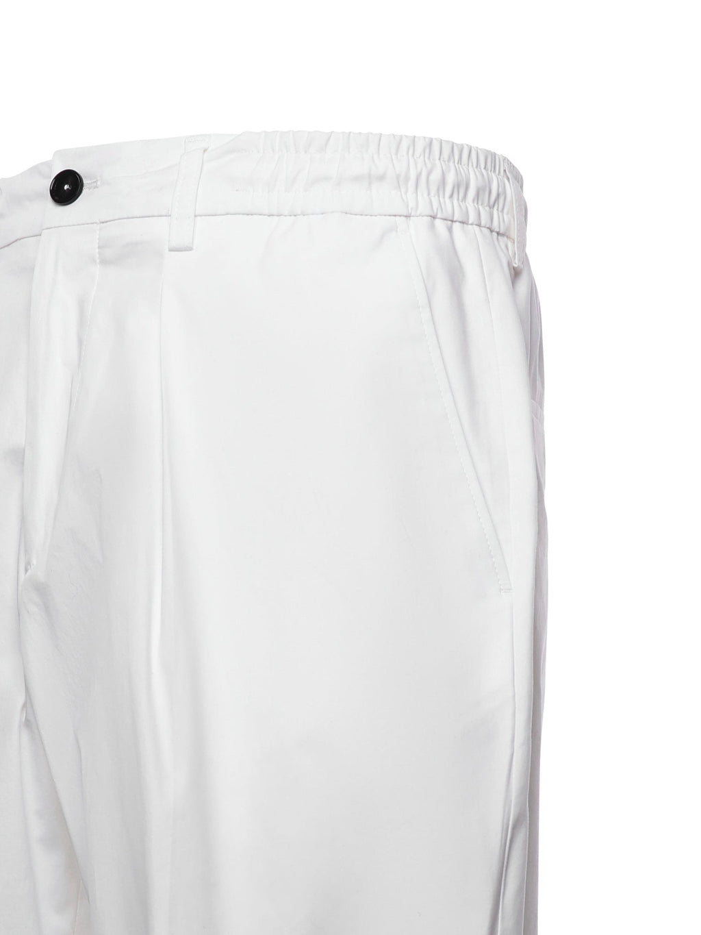 BeAble Shorts White Cotton Elastane