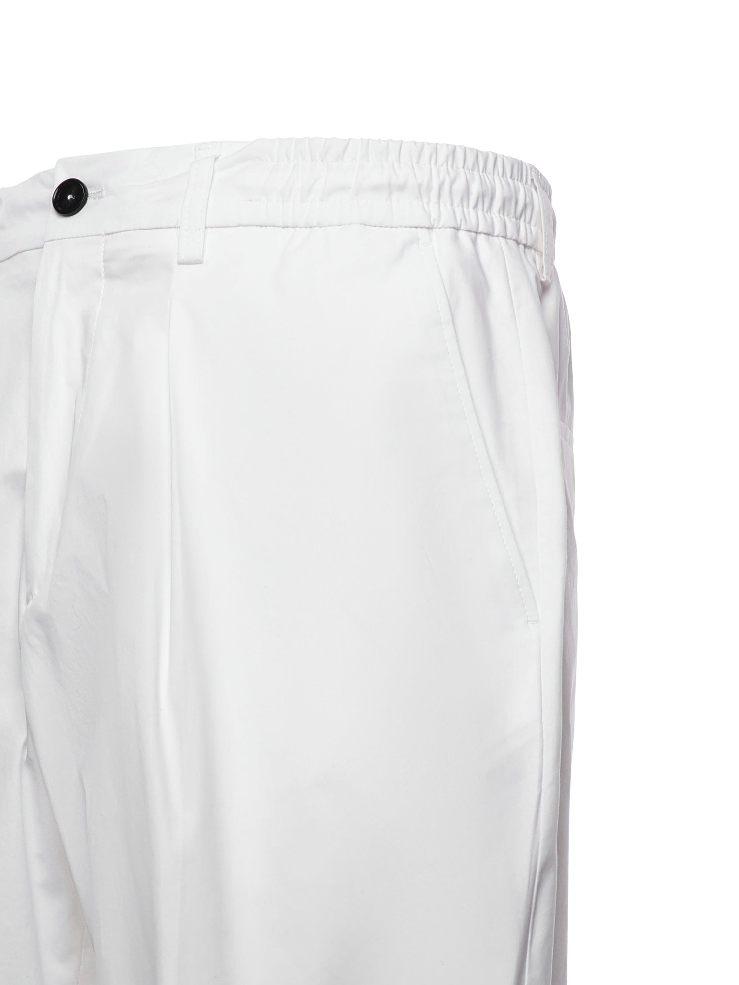 BeAble Shorts White Cotton Elastane
