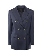 Pinko Jackets Blue Polyester - 44