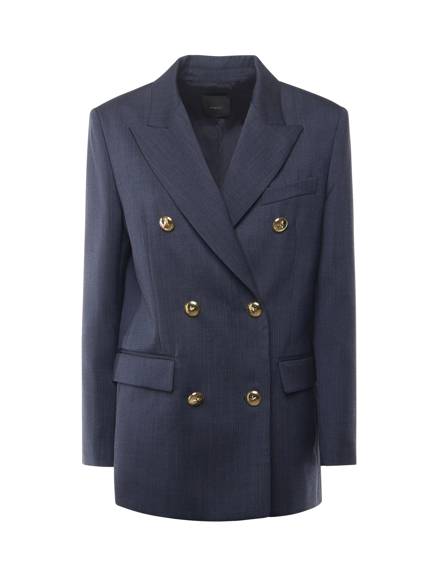 Pinko Jackets Blue Polyester - 44