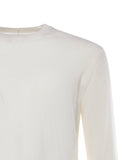 Eleventy Sweaters Ivory, Gray Virgin Wool - XL