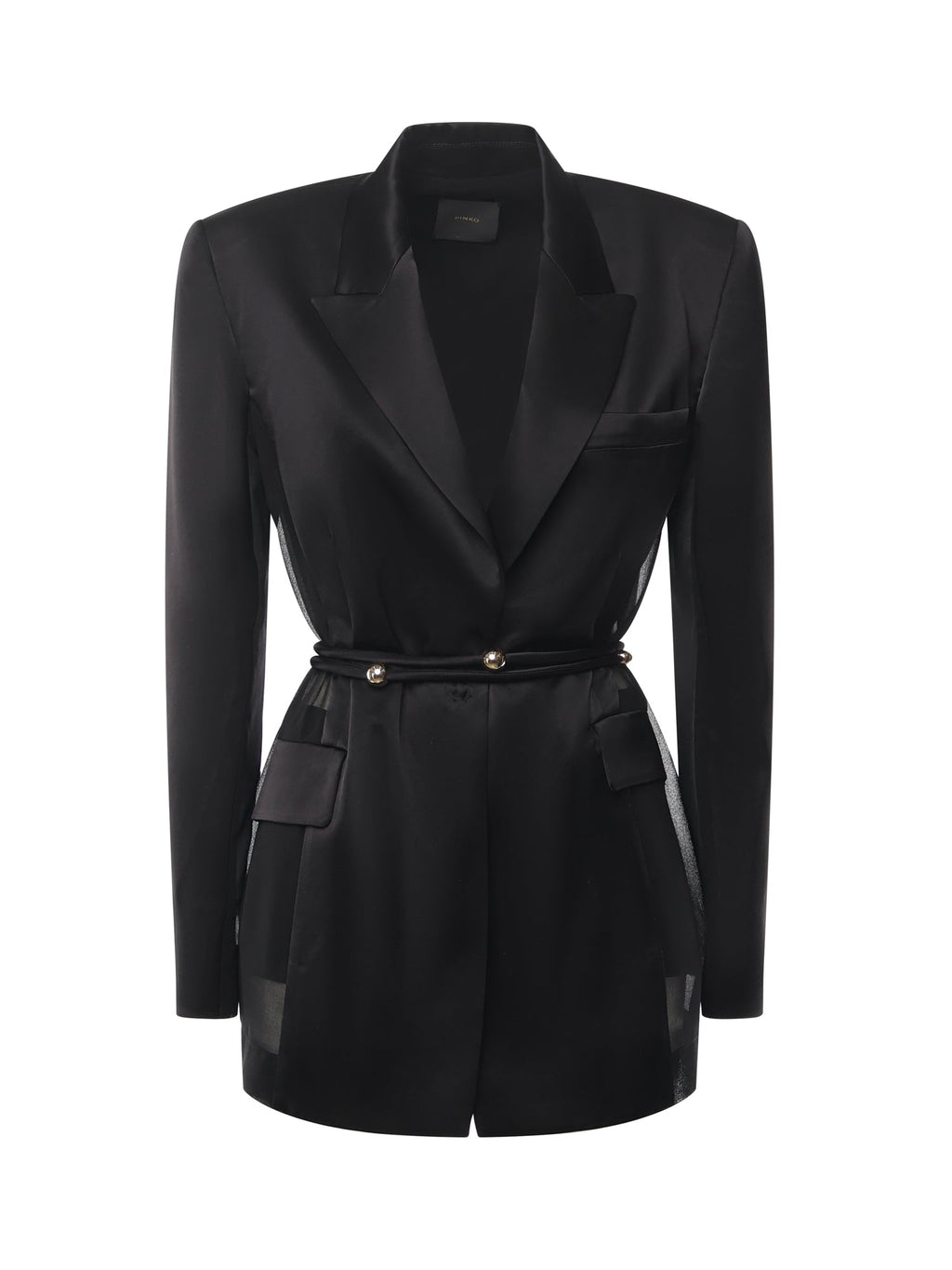 Pinko Jackets Black Acetate Polyester - 44