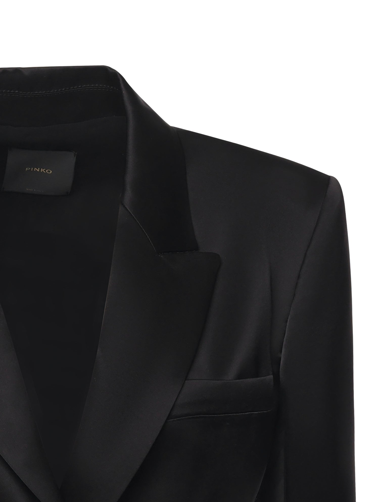 Pinko Jackets Black Acetate Polyester - 44