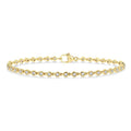 Mini Bezel Diamond Tennis Bracelet