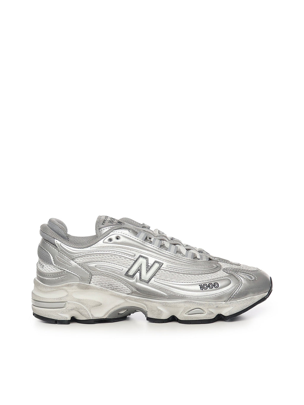 New Balance Sneakers Silver Metallic Synthetic/mesh