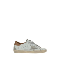 Men's White Leather Superstar Sneakers