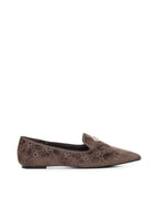 V° 73 Flat shoes Beige Polyester - 36