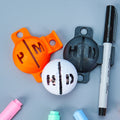 Personalizado Multicolor 3D Impreso Iniciales Golf Ball Line Stencil para Sharper Aim Accesorios de Golf Club de Cumpleaños Regalo para Golfistas Amantes del Golf